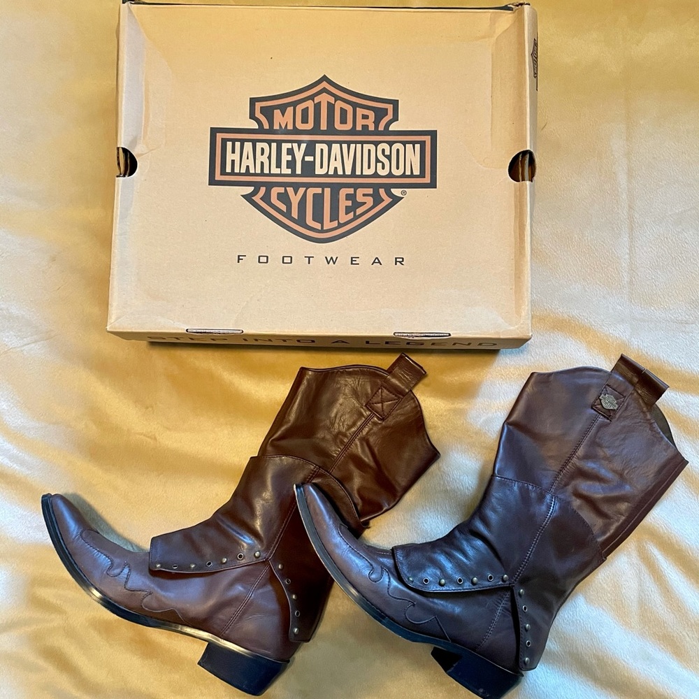 Harley Davidson Women’s “CABO” Cowboy Style Boot